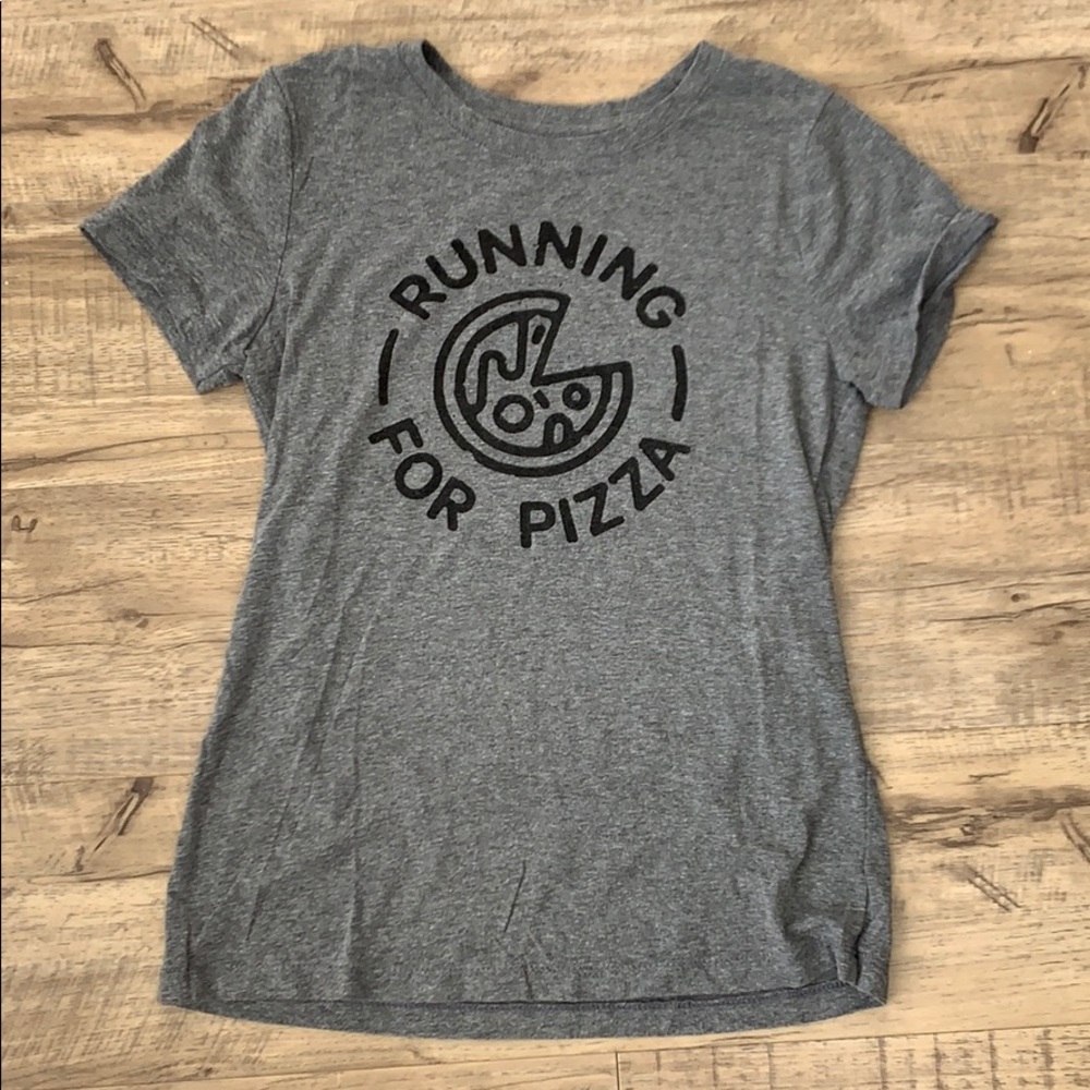 Running for Pizza Graphic Tee